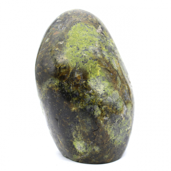 Natural green opal for decoration