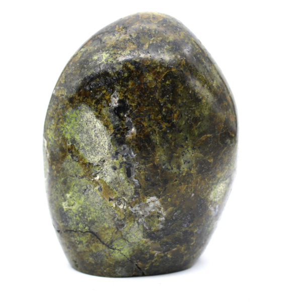 Natural green opal for decoration