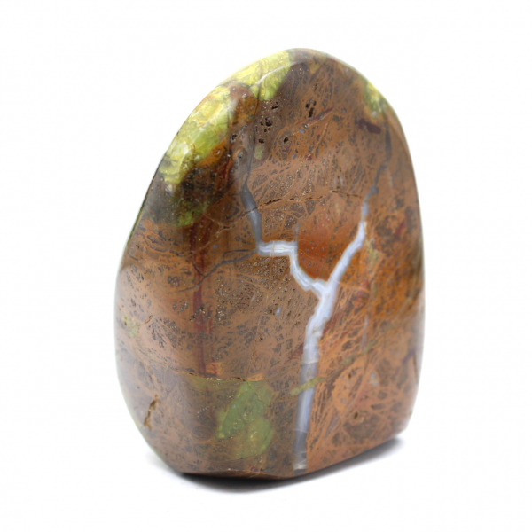 Natural ornamental green opal