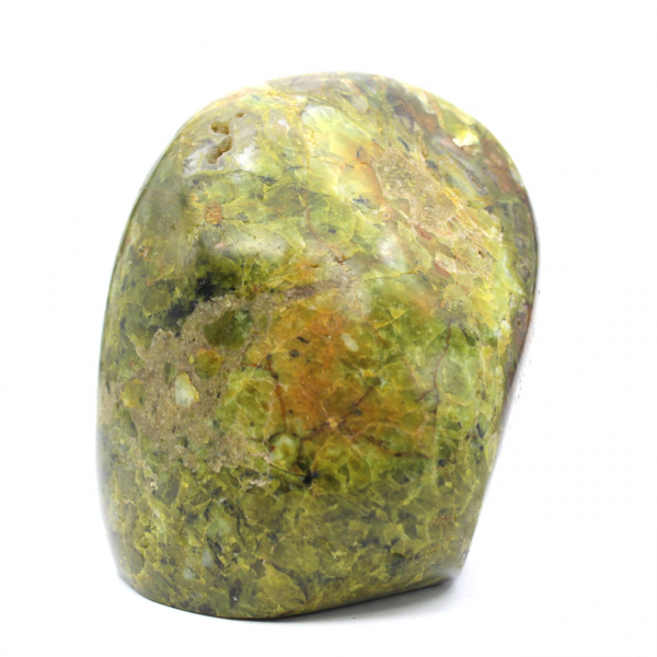 Natural ornamental green opal