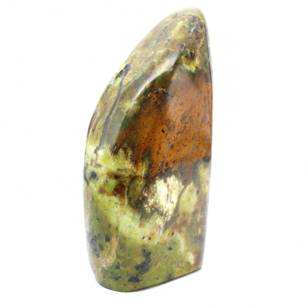 Natural green opal rock