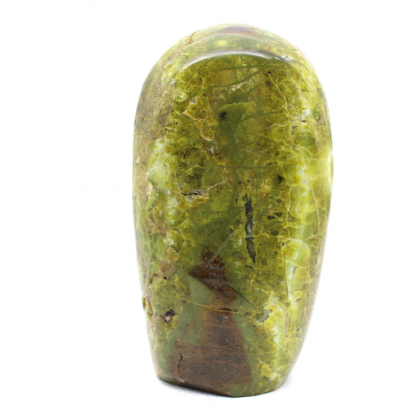 Natural green opal stone