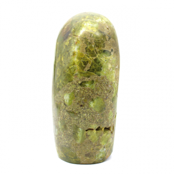 Natural green opal stone