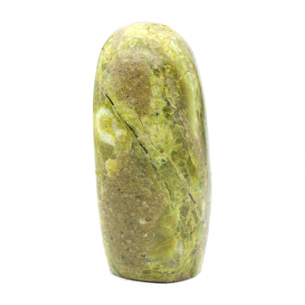 Natural green opal stone