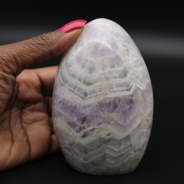 Natural ornamental amethyst