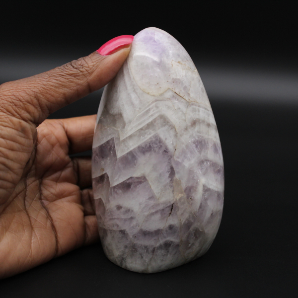 Natural amethyst rock