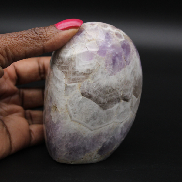 Natural amethyst stone