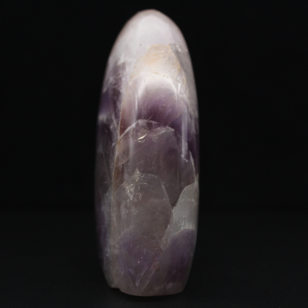 Polished amethyst stone