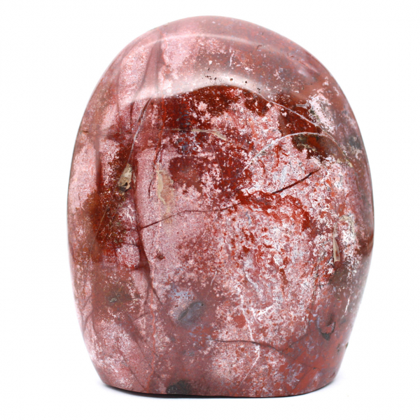 Free form of red jasper