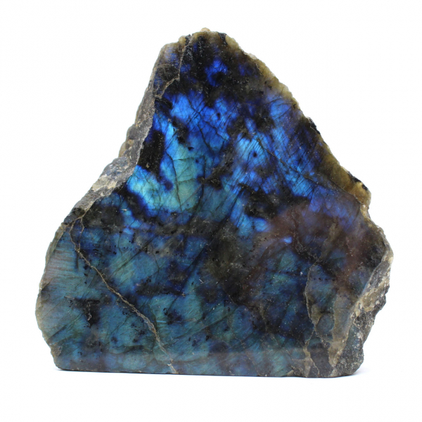 Natural half-raw ornamental Labradorite