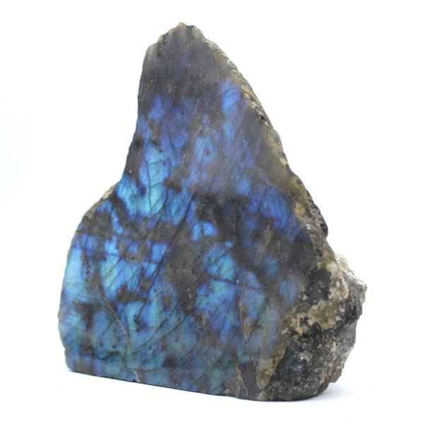 Natural half-raw ornamental Labradorite