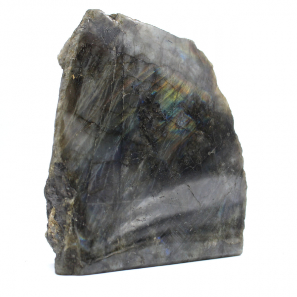 Half-raw purple Labradorite