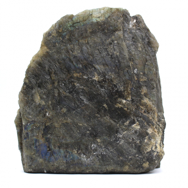 Half-raw purple Labradorite