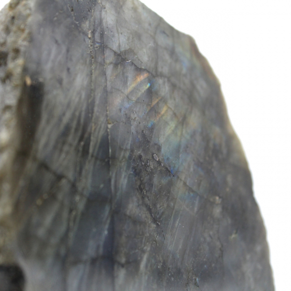 Half-raw purple Labradorite