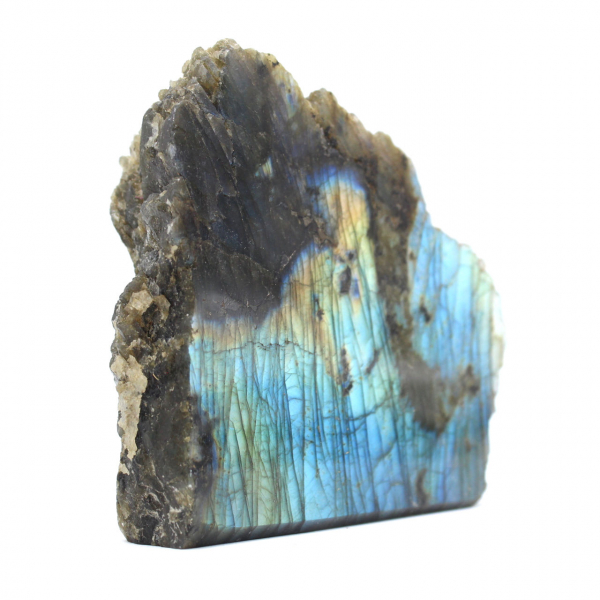 Natural half-raw decorative Labradorite