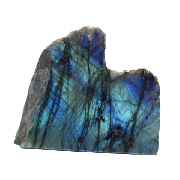 Decorative Labradorite one face polished