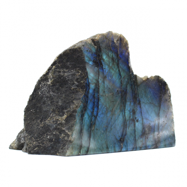 Decorative Labradorite one face polished