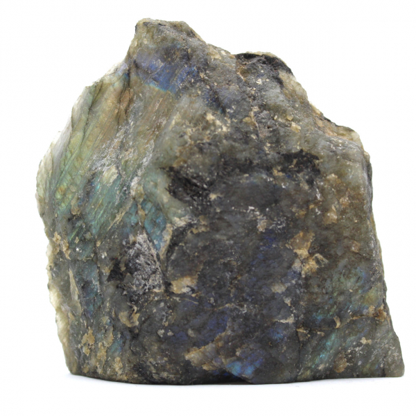 Labradorite one face polished from Madagascar