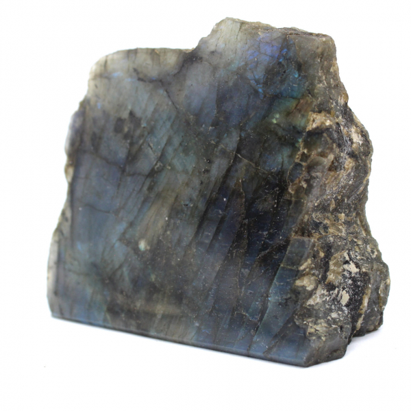 Natural Labradorite one face polished