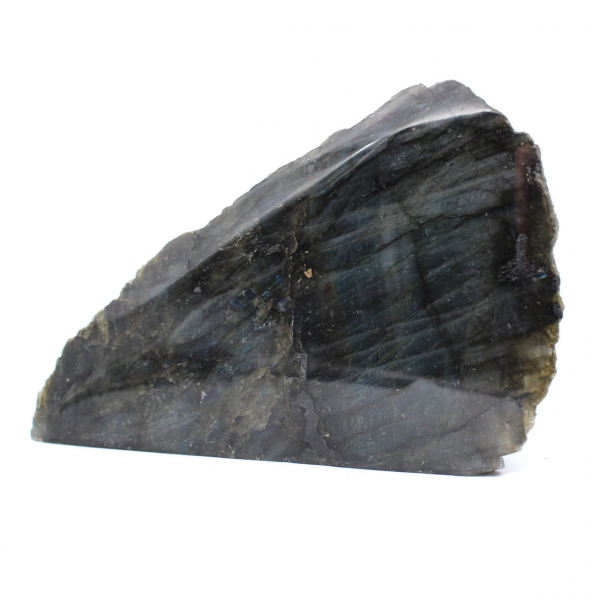 Rock one face polished in Labradorite