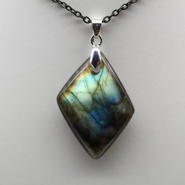 Labradorite pendant from Madagascar