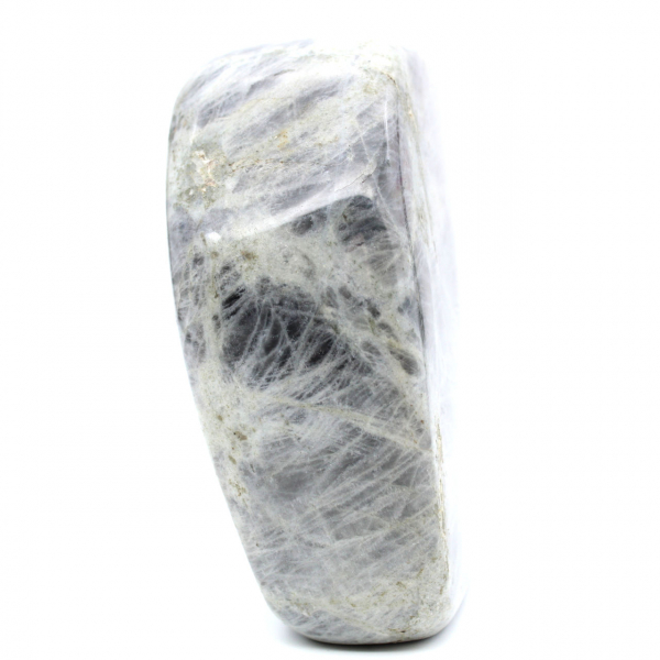 Polished spectrolite ornamental stone from Madagascar