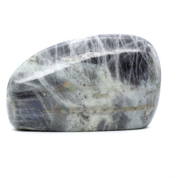 Free form polished spectrolite stone