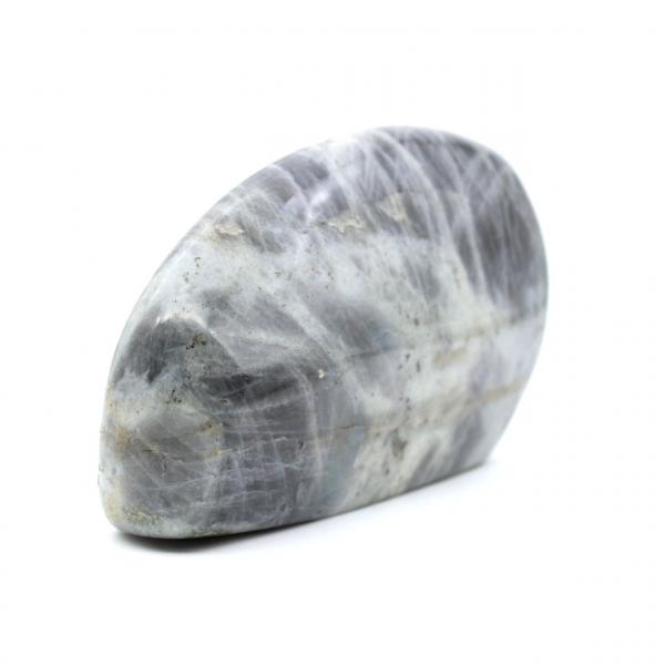 Free form polished spectrolite stone