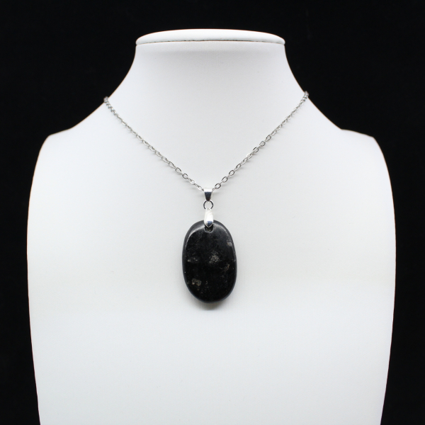 Black tourmaline pendant