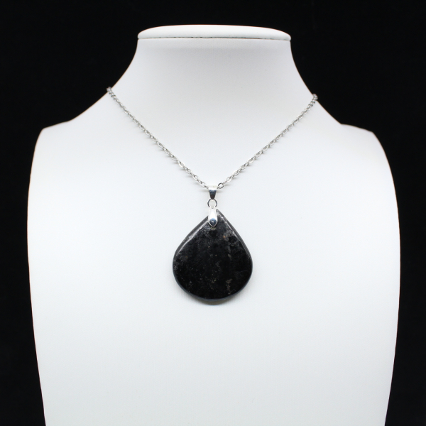 Black tourmaline pendant