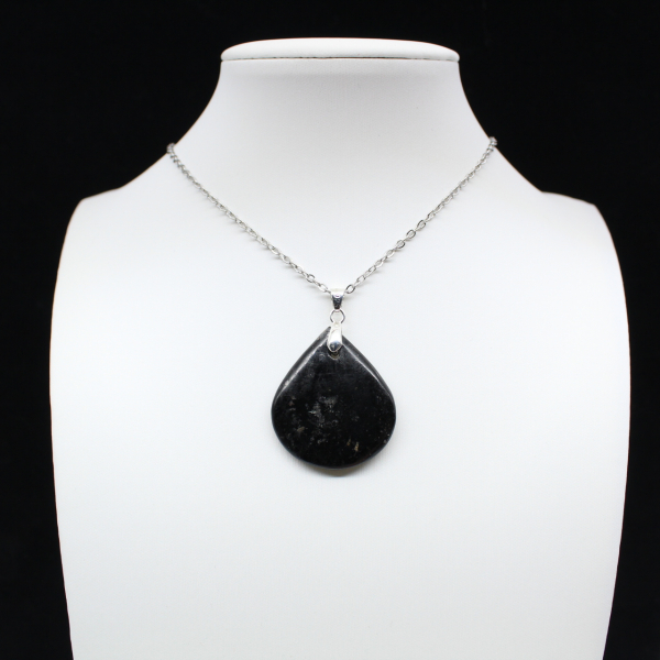 Black tourmaline pendant