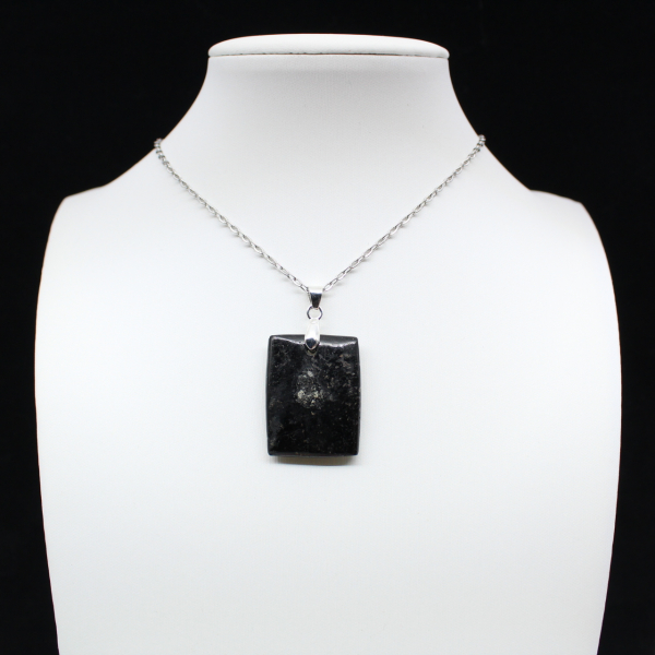 Black tourmaline pendant