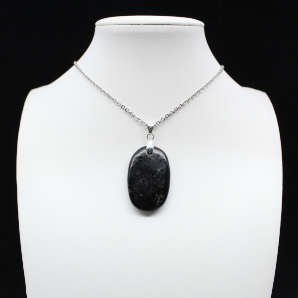 Black tourmaline pendant