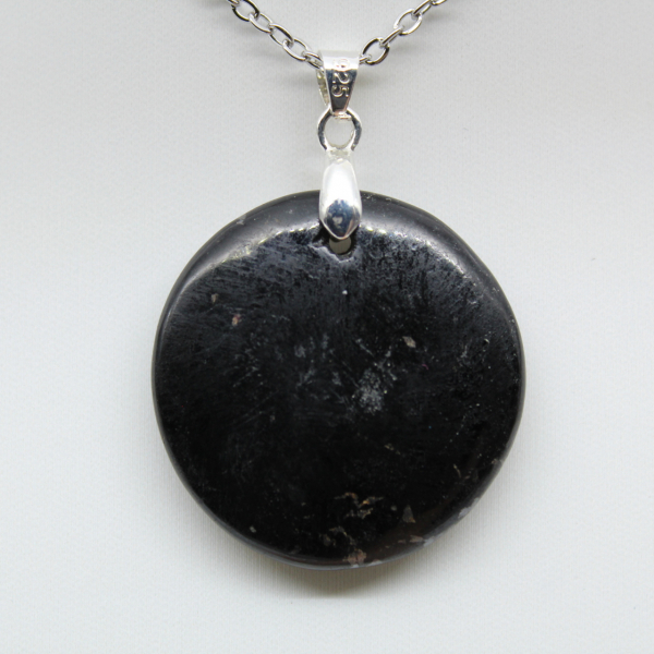 Black tourmaline pendant