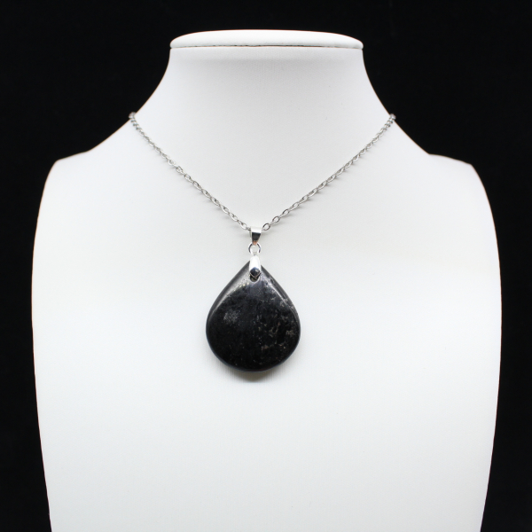 Black tourmaline pendant