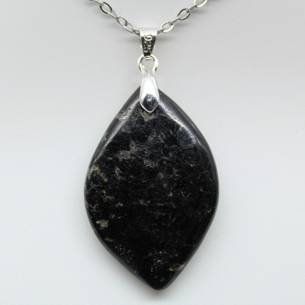 Black tourmaline pendant