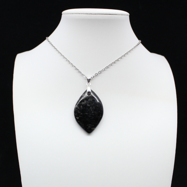 Black tourmaline pendant