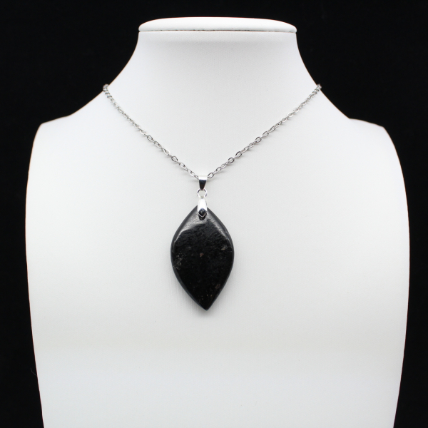 Black tourmaline pendant