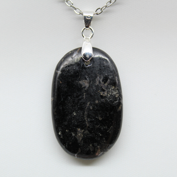 Black tourmaline pendant