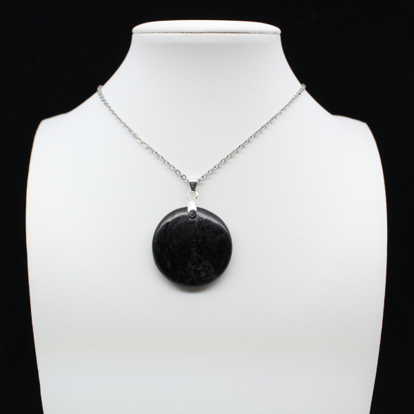 Black tourmaline pendant