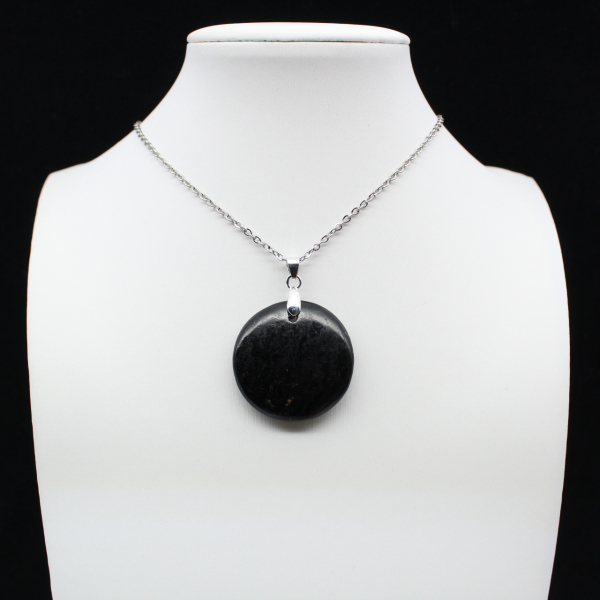 Black tourmaline pendant