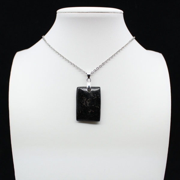 Black tourmaline pendant