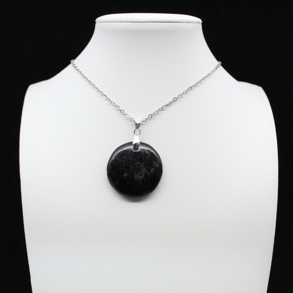 Black tourmaline pendant