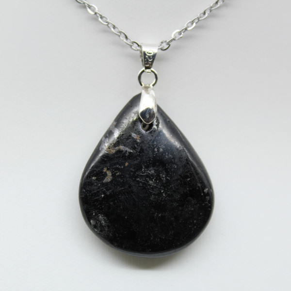 Black tourmaline pendant