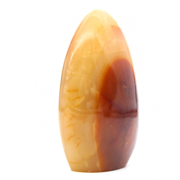 Polished carnelian free form