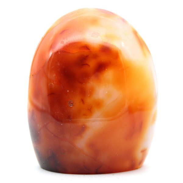 Polished carnelian free form