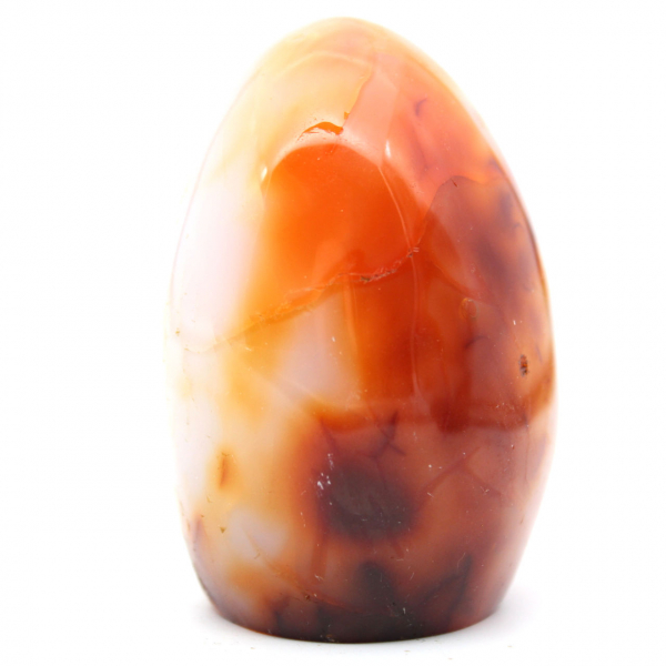 Polished carnelian free form