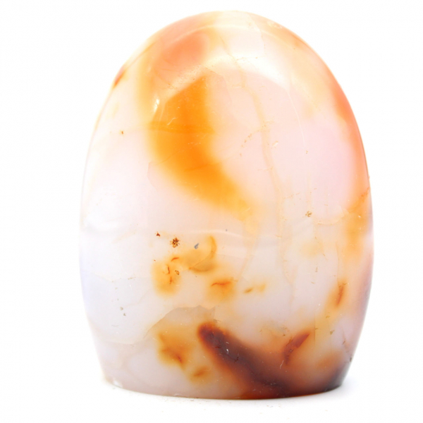 Polished carnelian free form