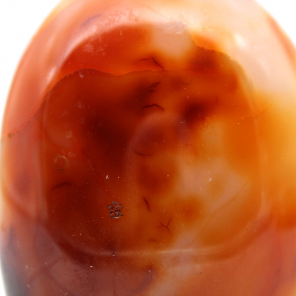 Polished carnelian free form