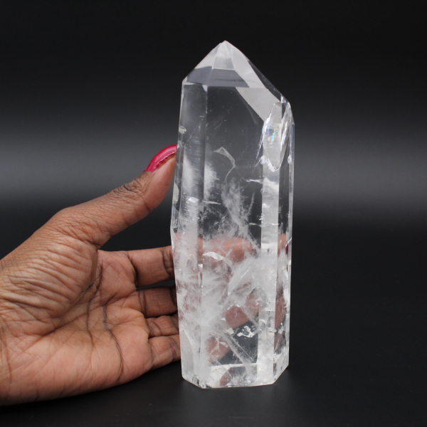 Rock crystal quartz from Madagascar